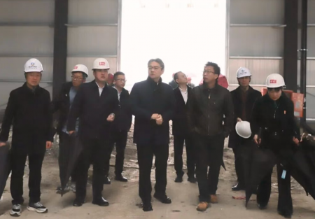 王坚书记莅临菲诺智能化工厂项目调研